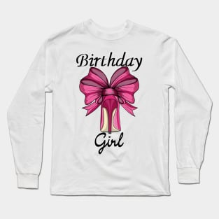 Birthday Girl - High Heel Long Sleeve T-Shirt